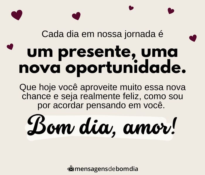 Bom Dia Amor