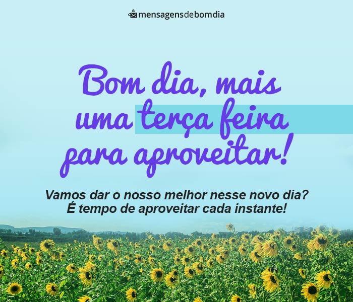 Bom Dia Terça-Feira