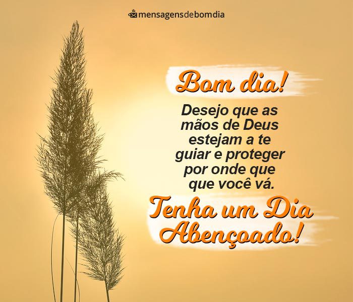 Bom Dia Abençoado por Deus