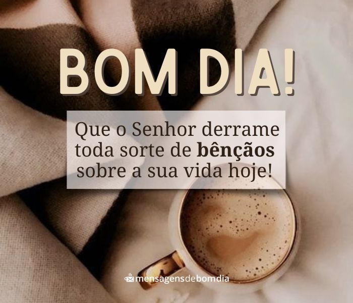 Bom Dia Abençoado por Deus