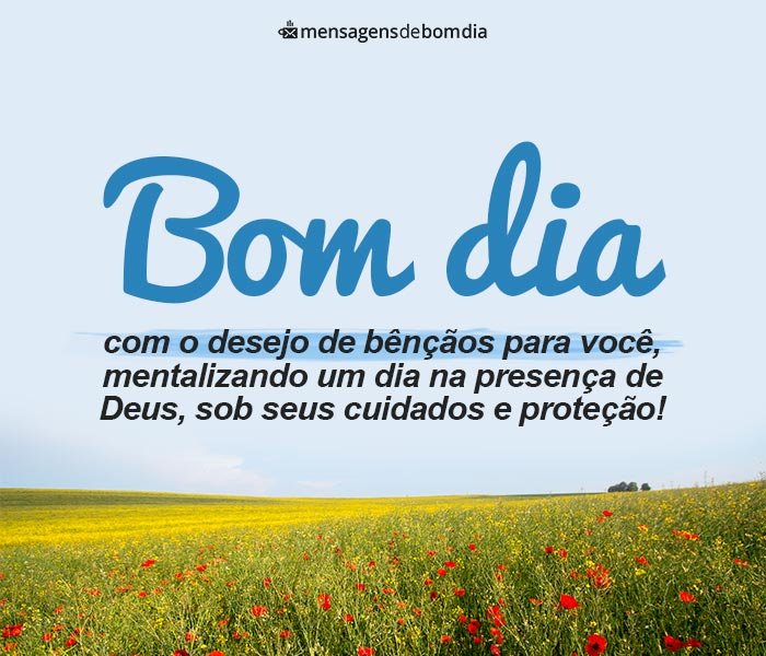 Bom Dia Abençoado por Deus