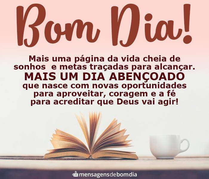 Bom Dia Abençoado por Deus