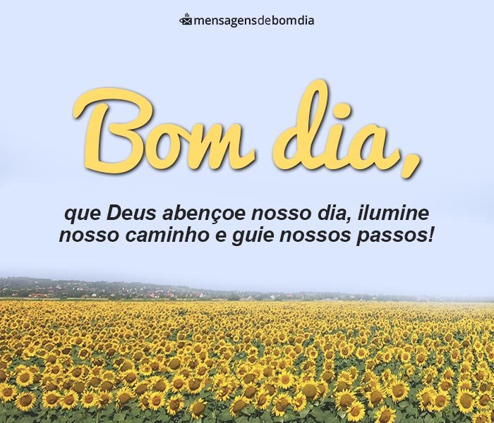 Bom Dia Abençoado por Deus