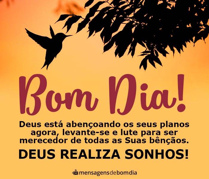 Bom Dia Abençoado por Deus