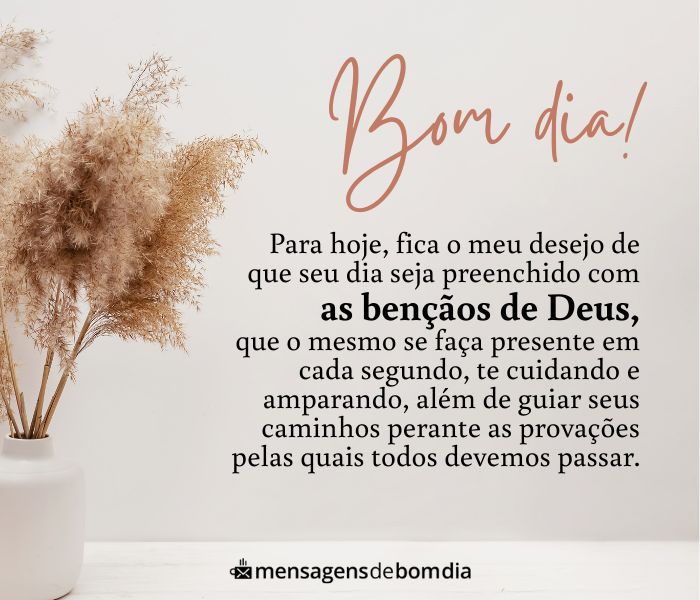 Bom Dia Abençoado por Deus