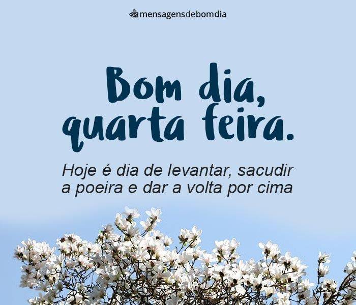 Mensagens de Bom Dia Quarta-Feira