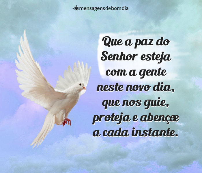 Bom Dia na Paz do Senhor