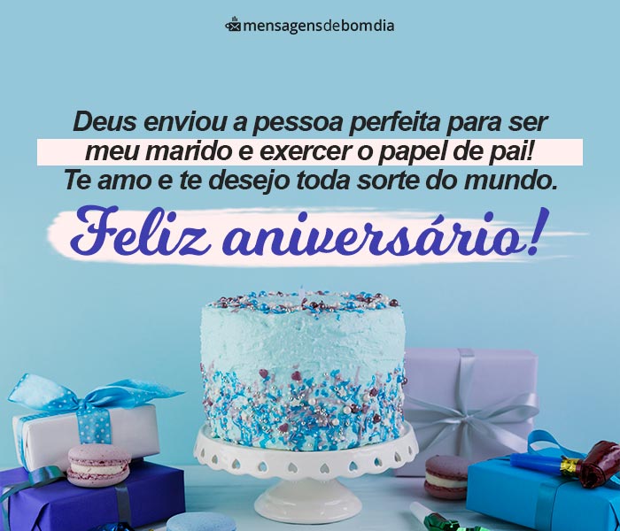 Mensagem de Aniversário Para Marido e Pai