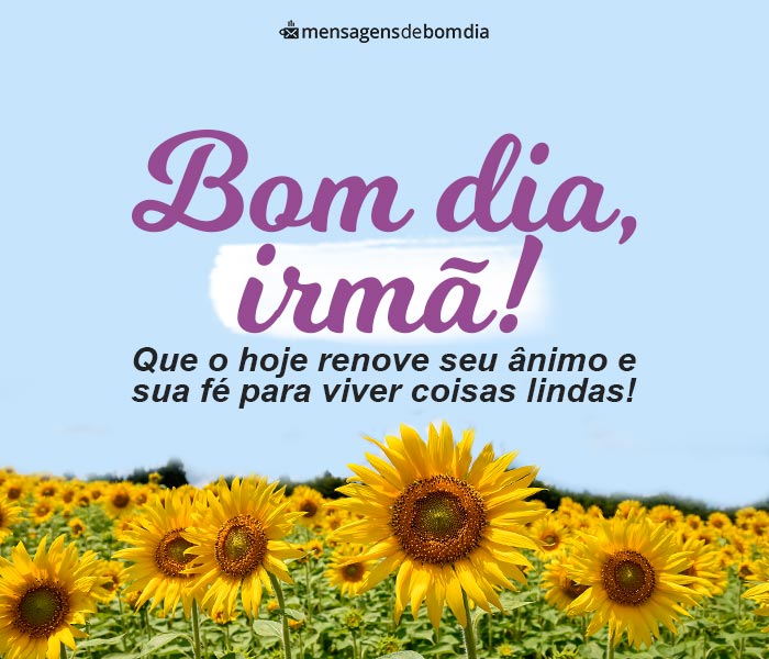 Bom Dia Irmã