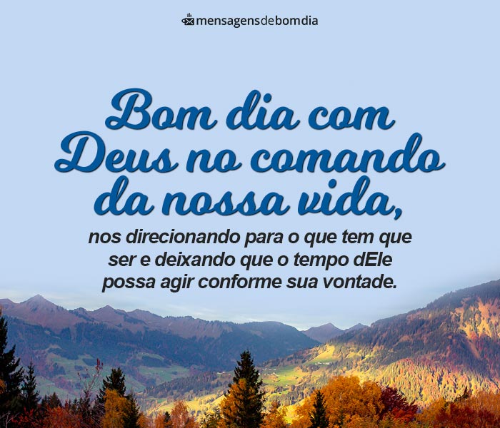 Bom Dia com Deus no Comando