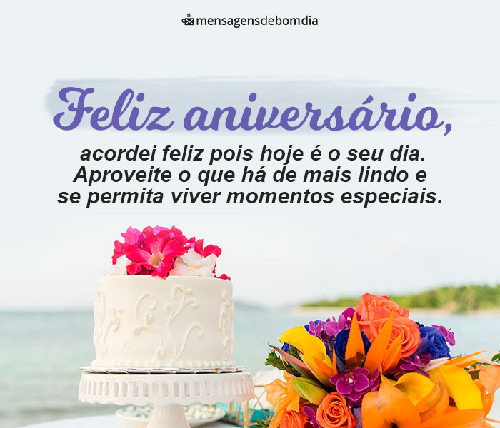 Frases de Bom Dia e Feliz Aniversário