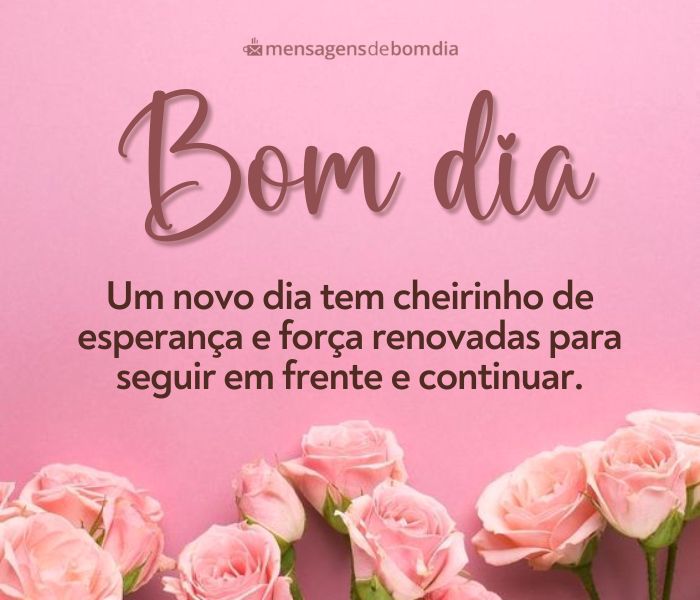 Frases de Bom Dia