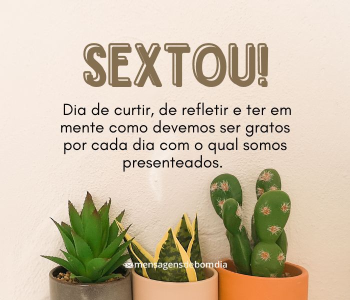 Bom Dia Sexta-Feira