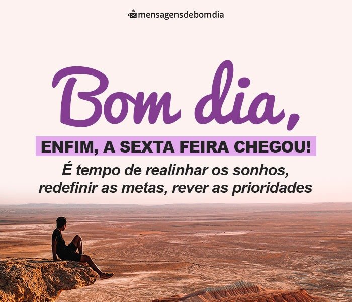 Bom Dia Sexta-Feira