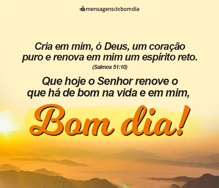 Salmos de Bom Dia