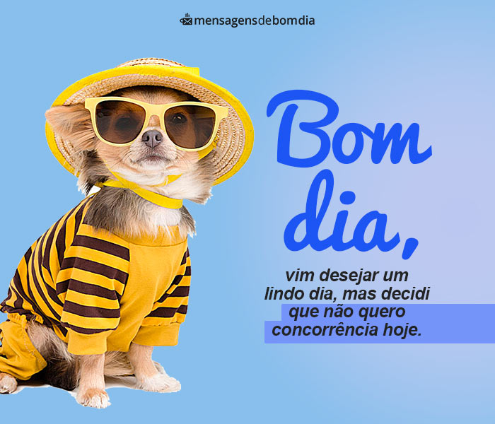 Bom Dia Engraçado para Whatsapp