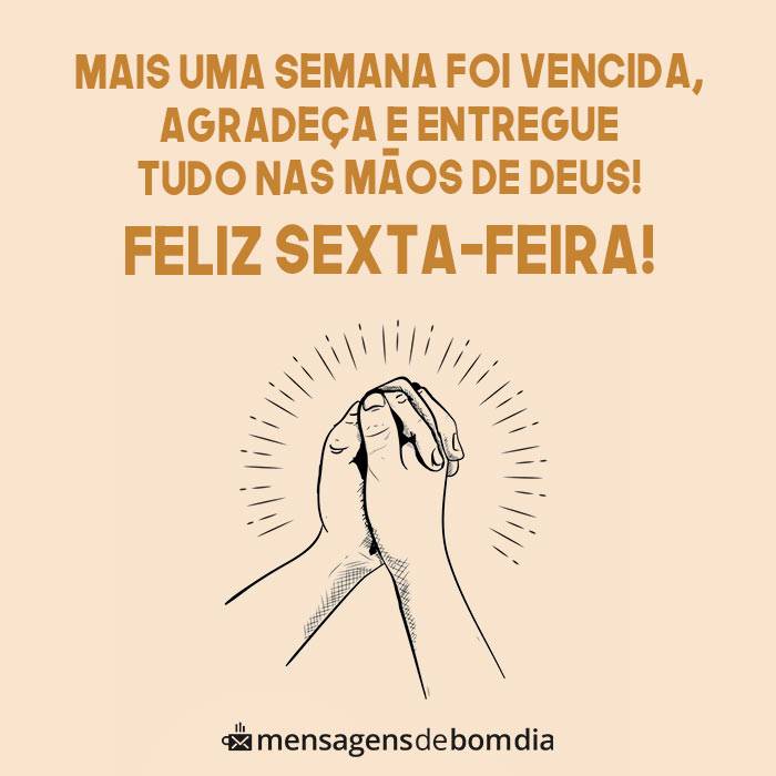 Bom dia Sexta-Feira Abençoada