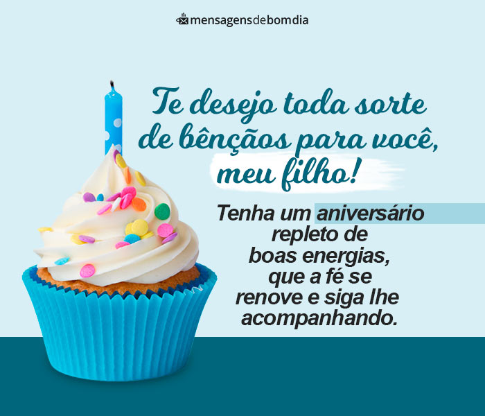 Mensagem de Aniversário para Filho Abençoado