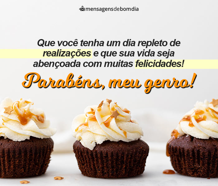 Mensagem de Aniversário para Genro