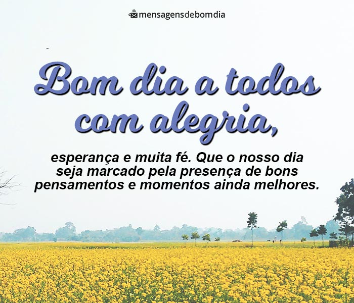 Bom Dia a Todos