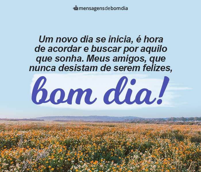 Frases de Bom Dia para Amigos