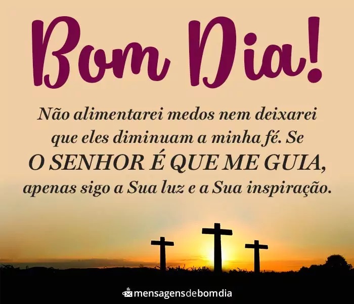 Mensagens de Bom Dia falando de Deus