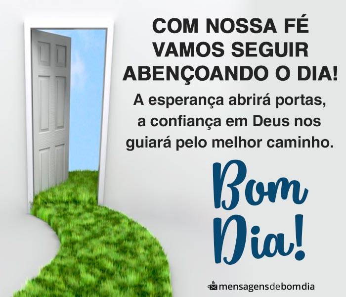 Mensagem Bíblica de Bom Dia