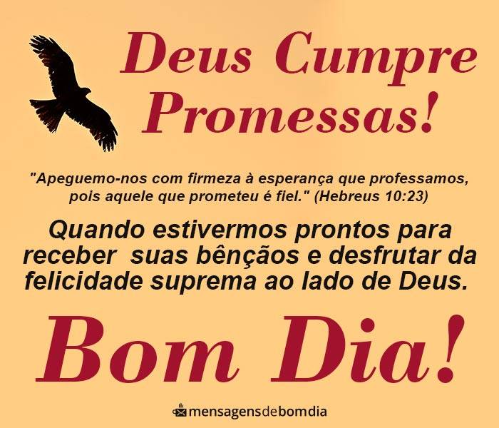 Mensagem Bíblica de Bom Dia