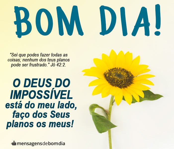 Mensagem Bíblica de Bom Dia