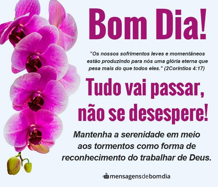 Mensagem Bíblica de Bom Dia