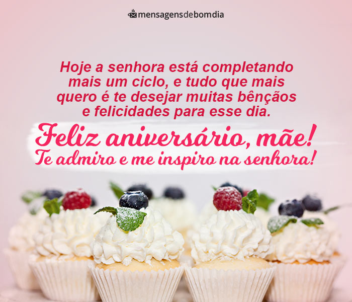 Mensagem de Aniversário de Filha para Mãe