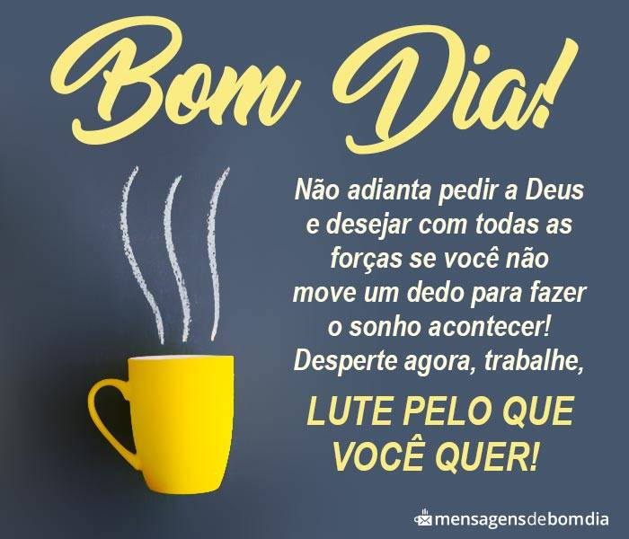 Bom dia com Motivação