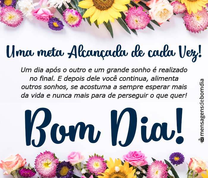 Bom dia com Motivação