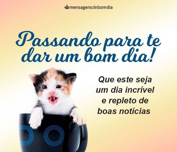 133 Mensagens de Bom dia (para o dia de hoje)