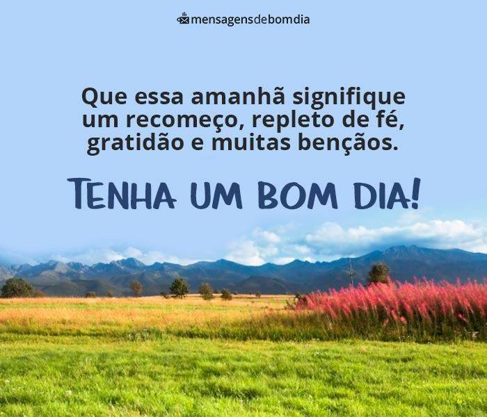 133 Mensagens de Bom dia (para o dia de hoje)