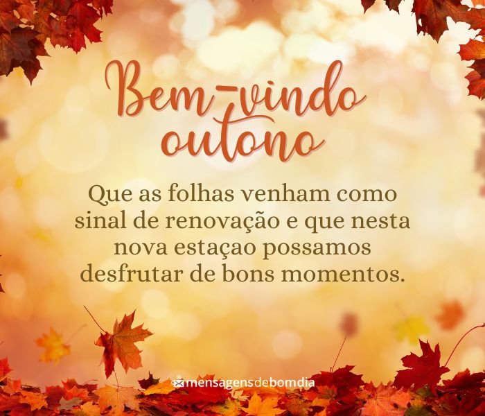 Bem-Vindo Outono