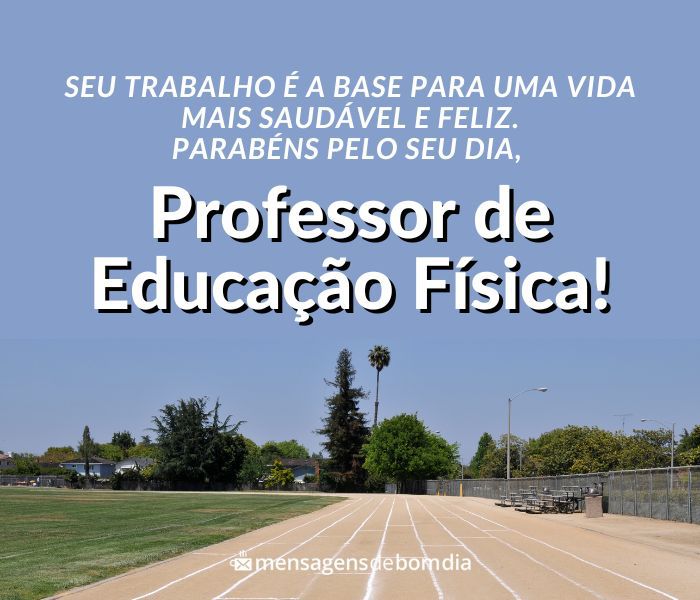 Mensagens Dia do Profissional de Educação Física