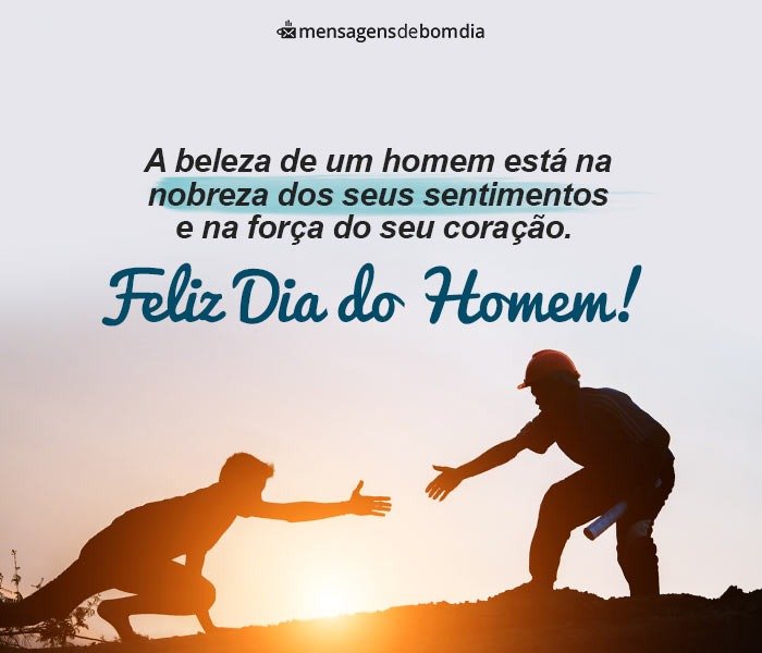 Feliz Dia do Homem