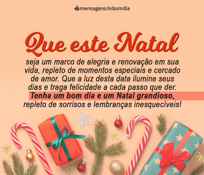 Mensagens de Feliz Natal