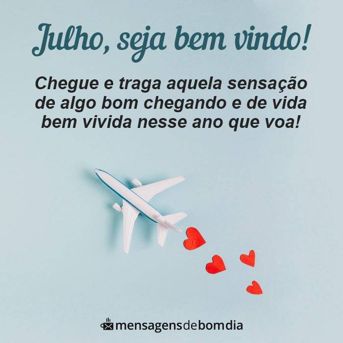 Bem-Vindo Julho