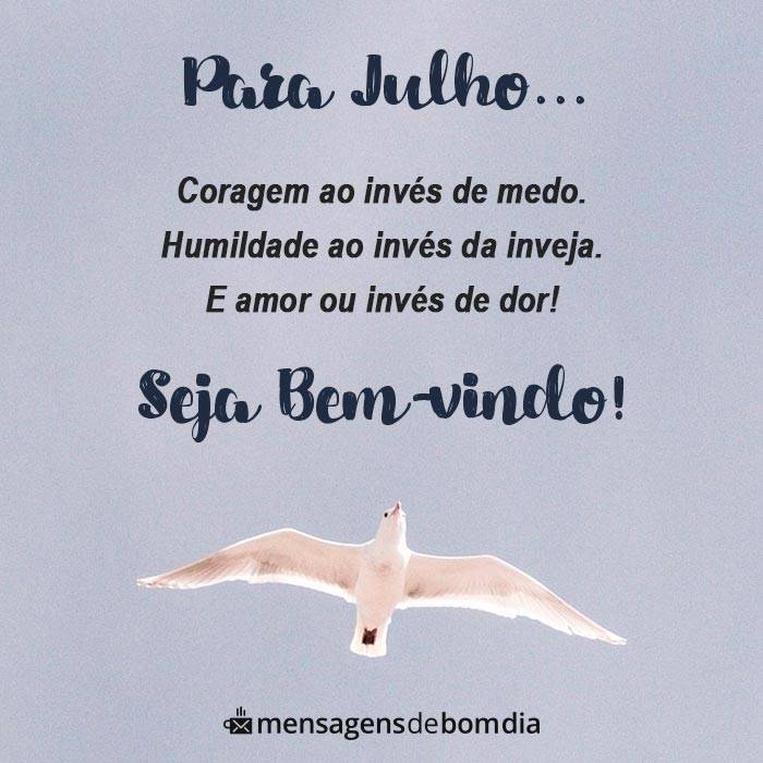 Bem-Vindo Julho