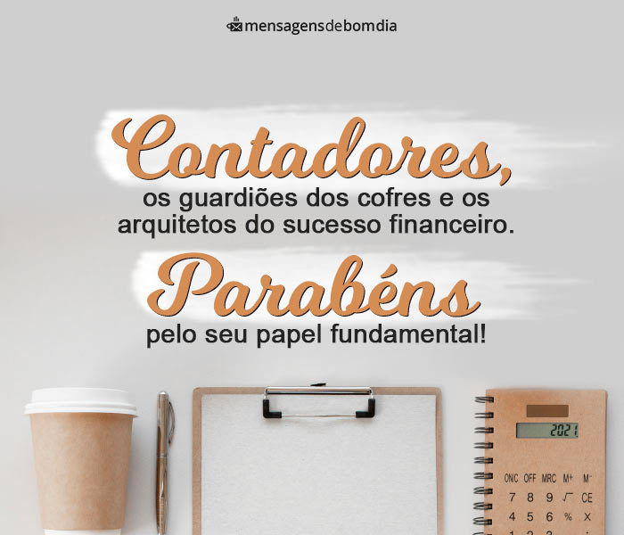 Mensagens para o Dia do Contador