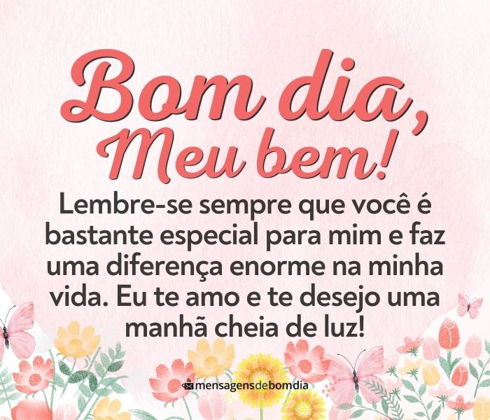 Bom Dia meu Bem