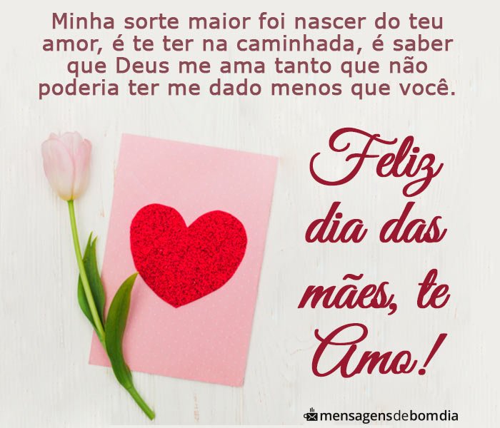 Mensagens para o Dia das Mães