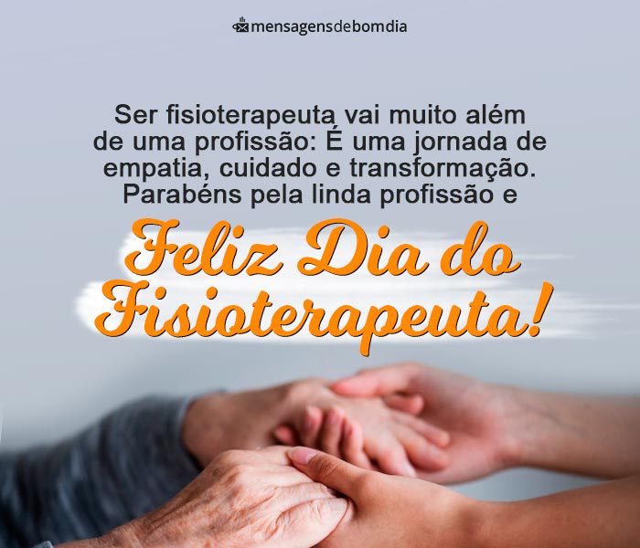 Mensagens para o Dia do Fisioterapeuta