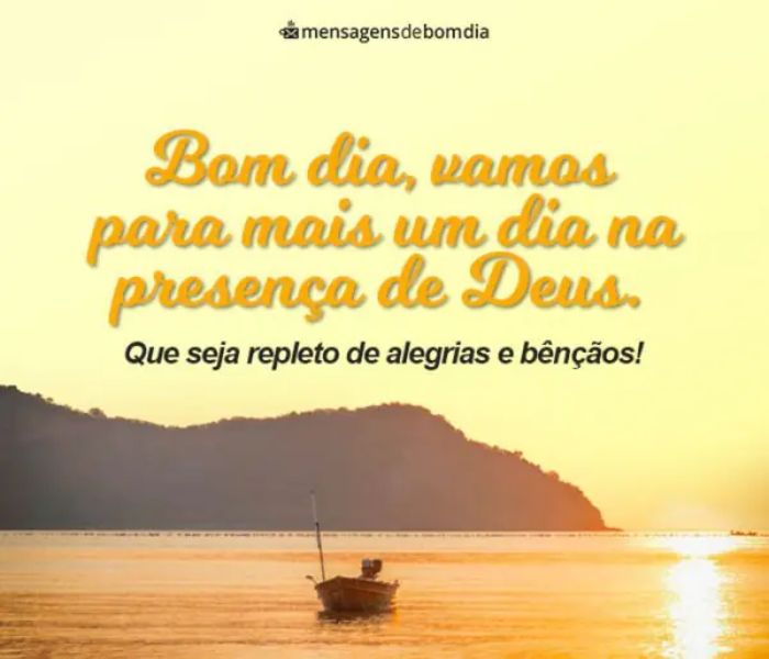 Frases de Bom Dia Abençoado por Deus