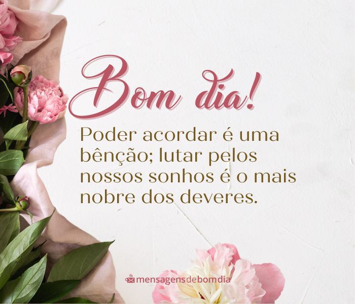 Frases de Bom Dia Abençoado por Deus