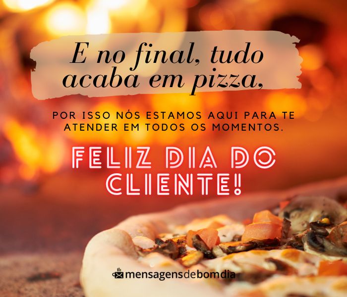 Mensagens para Dia do cliente (Por ramo)