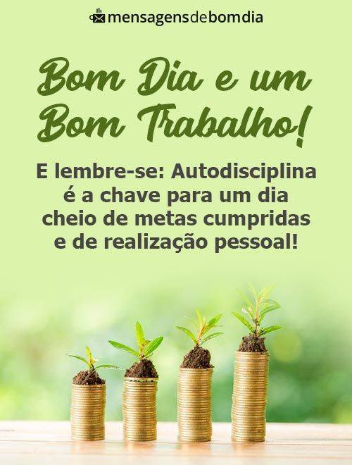 Mensagens de Bom Trabalho