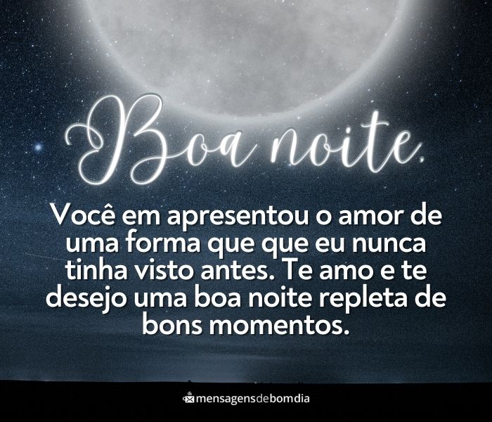 Boa Noite Amor